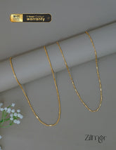 KY1011840 - Anti Tarnish Simple Necklace Combo 1-Zilmor